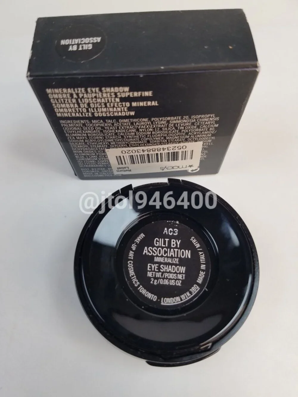 Mac Gilt By Association Eyeshadow